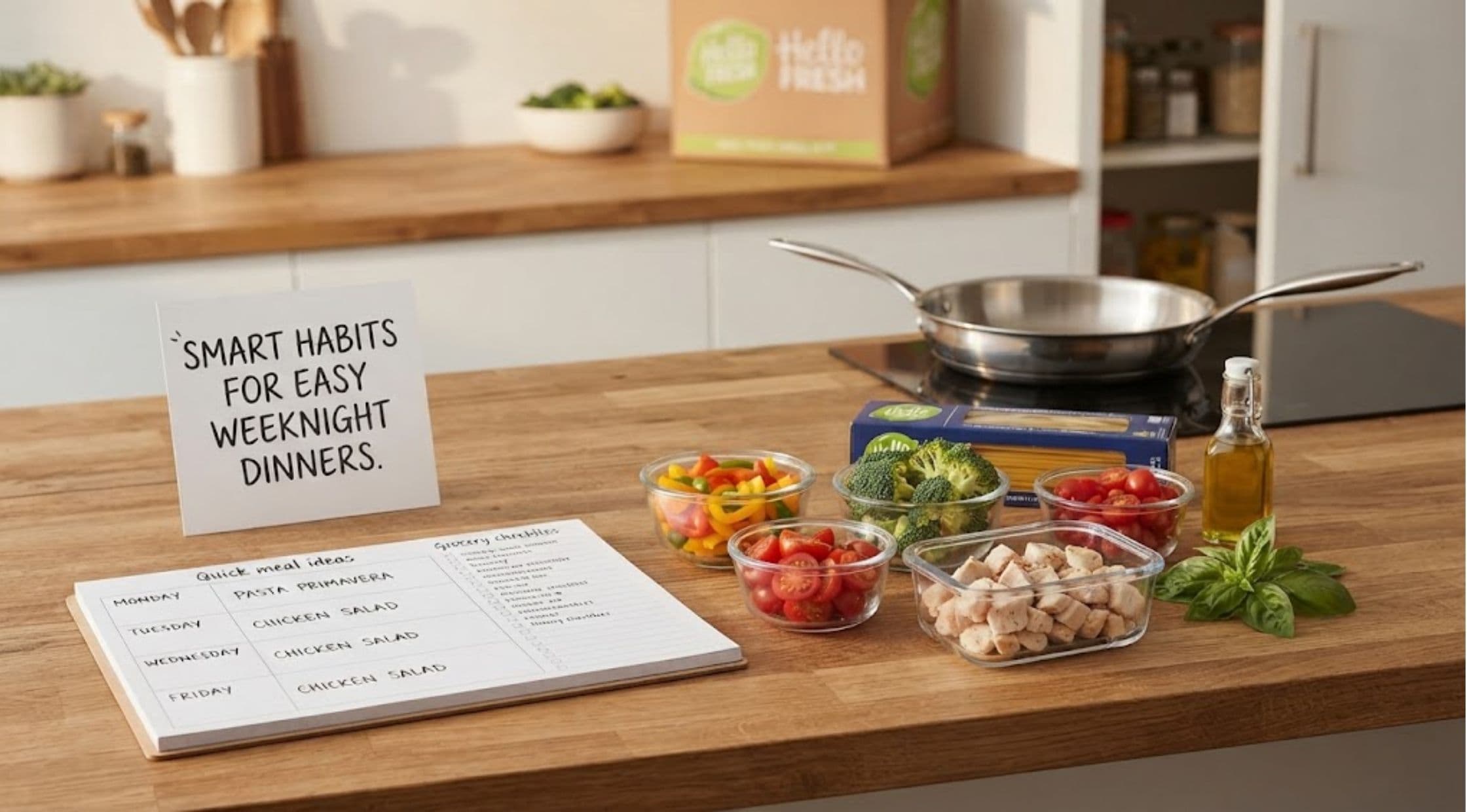 How to Make Weeknight Dinners Easier