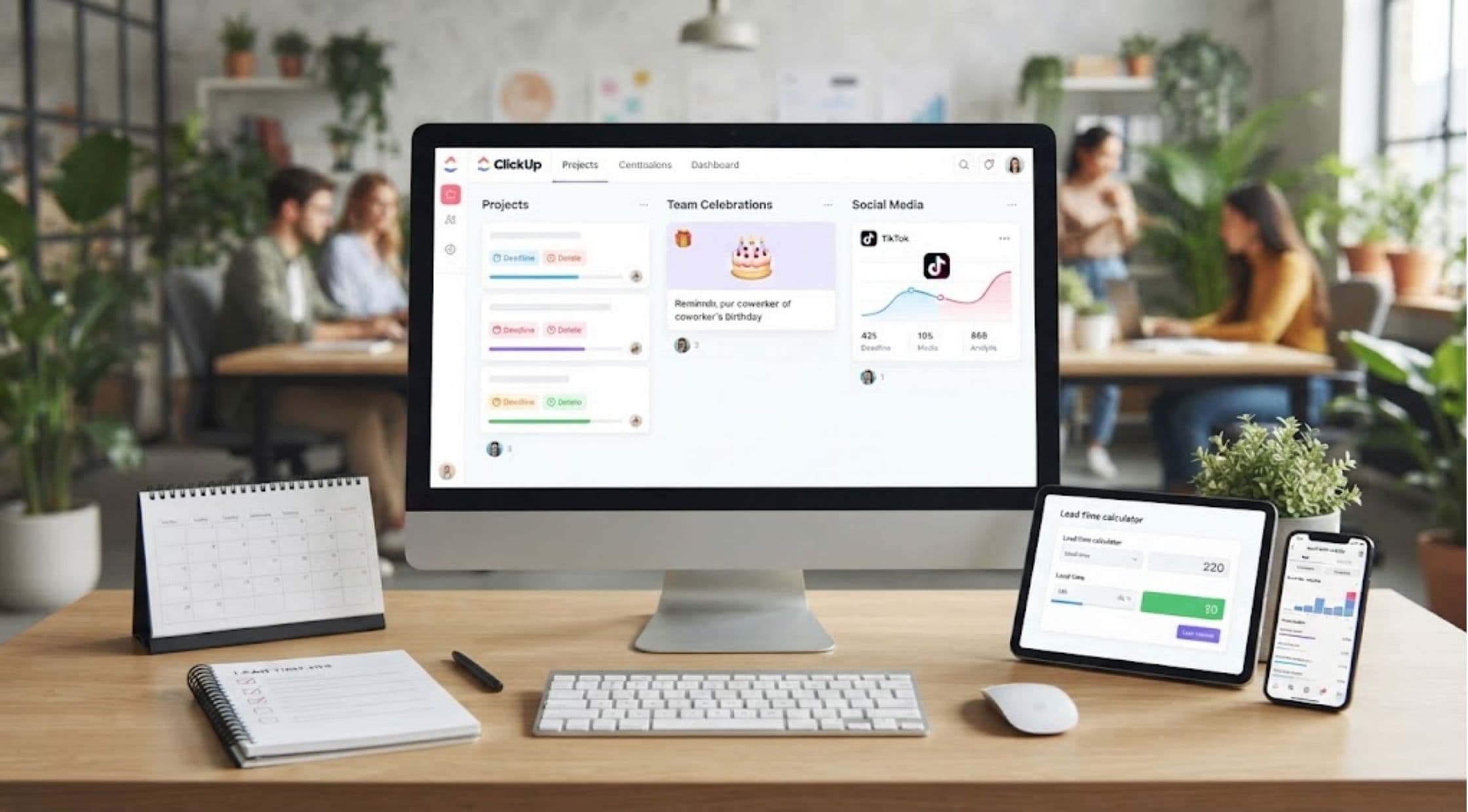 How to Simplify Workplace Planning, Celebrations, and Social Media Tracking